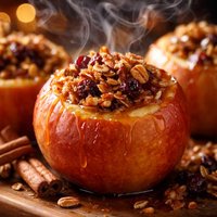 Maple Crunch Baked Apples