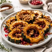 Maple Glazed Acorn Squash