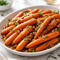 Maple Glazed Baby Carrots
