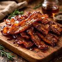 Maple Glazed Bacon