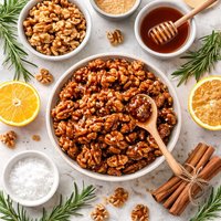 Maple Glazed Walnuts