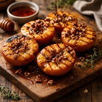 Maple Grilled Peaches or Nectarines