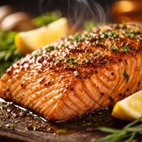 Maple Mustard Salmon