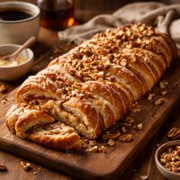 Maple Nut Coffee Twist