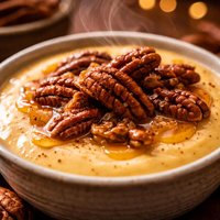 Maple Pecan Custard