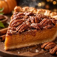 Maple Pecan Pumpkin Pie