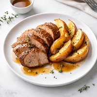 Maple Pork and Apples