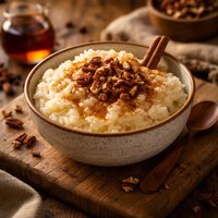 Maple Rice Pudding