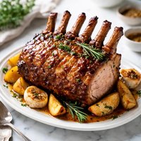 Maple Roasted Rack of Pork