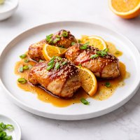 Maple Syrup Orange Chicken