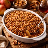 Maple Walnut Apple Crisp