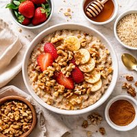 Maple Walnut Hot Cereal with Quinoa