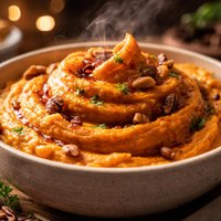 Maple Whipped Sweet Potatoes