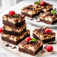 Marble Magic Decadent Brownie Bars