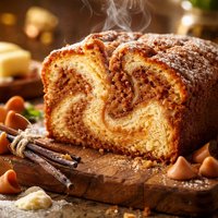 Marbled Butterscotch Pound Cake