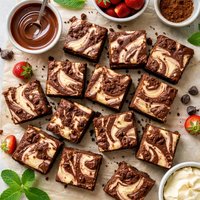Marbled Chocolate Brownies