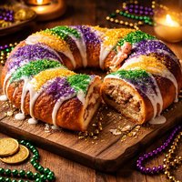 Mardi Gras King Cake