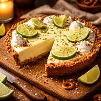 Margarita Pie with a Pretzel Crust