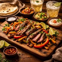 Margarita Steak Fajitas