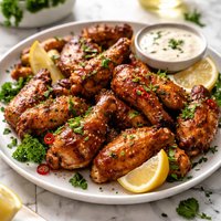 Marinated Baked Chicken Wings