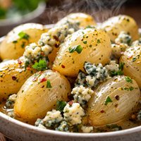 Marinated Blue Cheese Onions