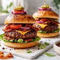 Marinated Burgers