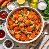 Marinated Carrots Copper Pennies