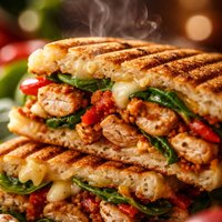 Marinated Chicken Panini