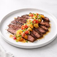 Marinated Flank Steak with Citrus Salsa