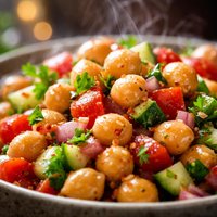 Marinated Garbanzo Salad