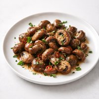 Marinated Garlicky Mushrooms