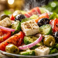 Marinated Greek Village Salad