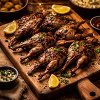 Marinated Grilled Dove