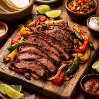 Marinated Grilled Steak Fajitas