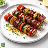 Marinated Grilled Veggie Kebabs