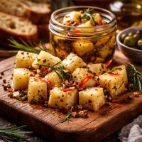 Marinated Manchego Cheese
