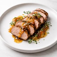 Marinated Pork Tenderloin with Jezebel Sauce
