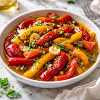 Marinated Roasted Peppers