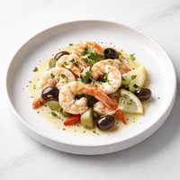 Marinated Shrimp with Lemon and Olives