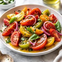 Marinated Summer Tomatoes