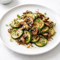 Marinated Zucchini and Mushrooms
