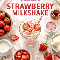 Marks Awesome Strawberry Milkshake