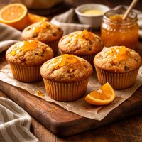 Marmalade Fruit Muffins