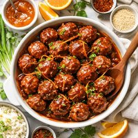 Marmalade Meatballs