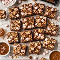 Mars Bar Marshmallow Slice