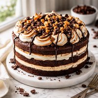 Marshmallow Coffee Torte