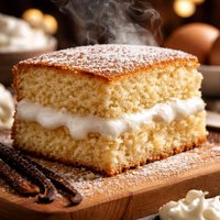 Marshmallow Fluff Sponge Cake