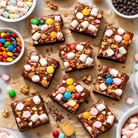 Marshmallow Fudge Bars