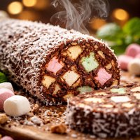 Marshmallow Log