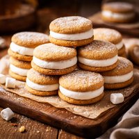Marshmallow Sandwich Cookies